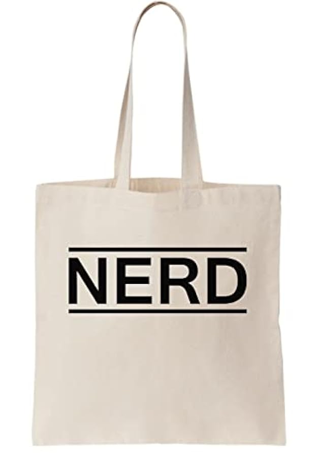 popolare Nerd Hipster Persona Tote Bag Tela in vendita