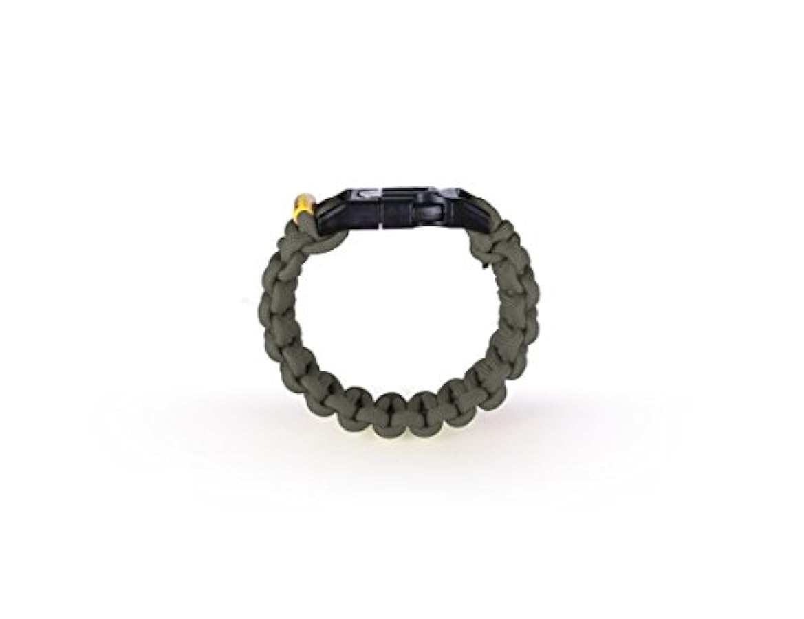 fabbrica diretta Outdoor Element ODEKSBGL Kodiak Survival Bracelet Verde Genuine contatore