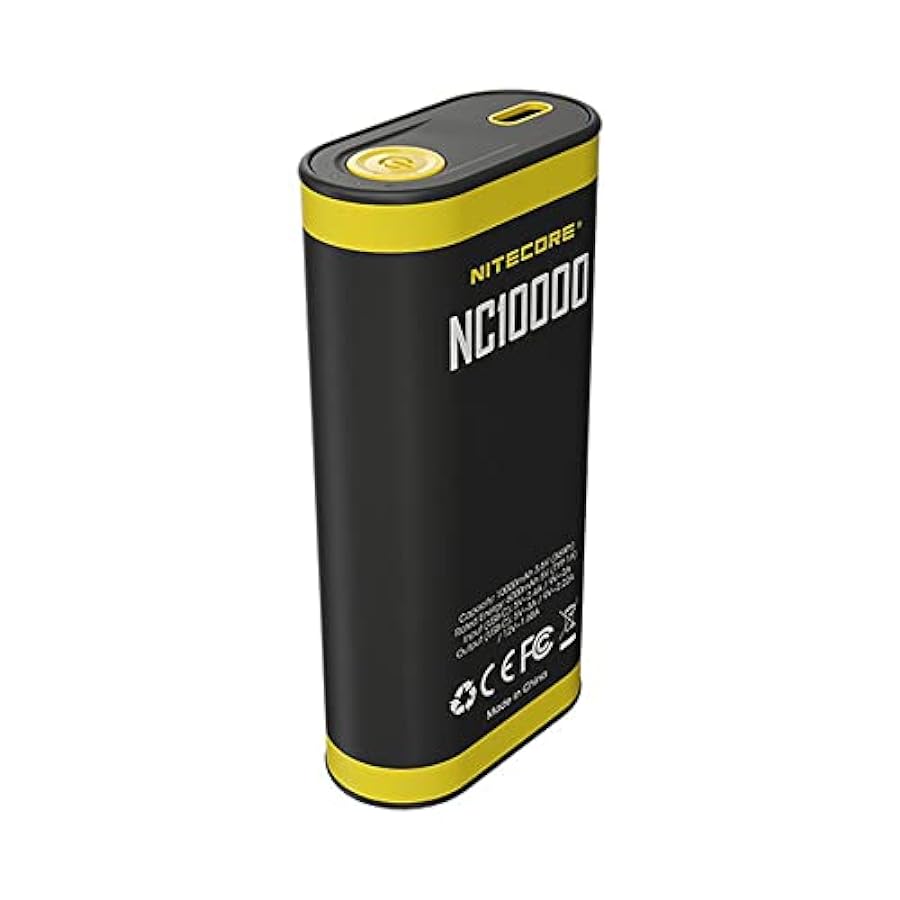 esclusivo Nitecore NC10000 - Caricabatterie leggero da 