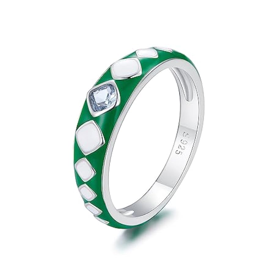 sexy GemKing SCR942-6 Diamond Pattern Ring disponibili
