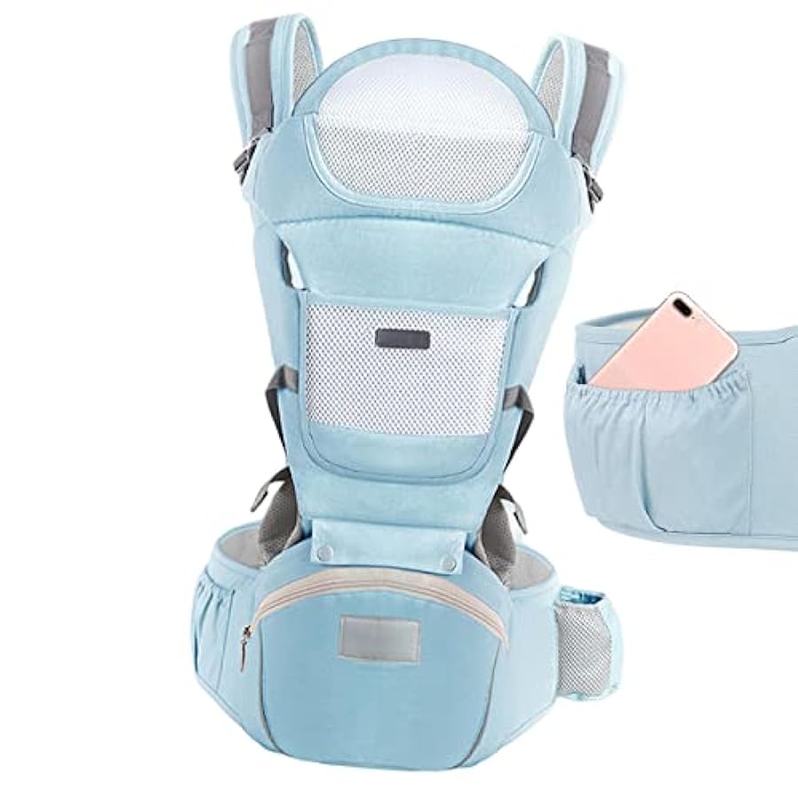 Costo-efficacia WENMIN, marsupio per bambini piccoli con ventilazione a 360°, protezione testa e cappuccio con custodia per bambini a buon mercato