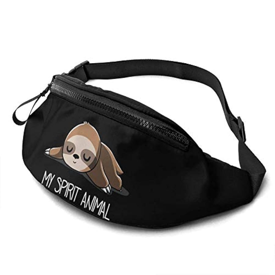 a buon mercato Sloth My Spirit Animal Marsupio per Donna Uomo Fashion Marsupio Hip Marsupio con Cintura Regolabile per Viaggi all´Aperto Sport Ciclismo Corsa solo per te