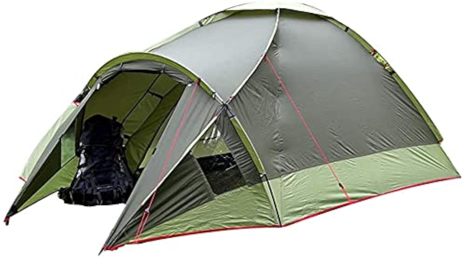 magnifico Tende da campeggio, grande tenda da esterno per 2-3 persone |Tenda familiare doppia protezione solare impermeabile |Famiglia-campeggio, pesca, pic-nic romanzo