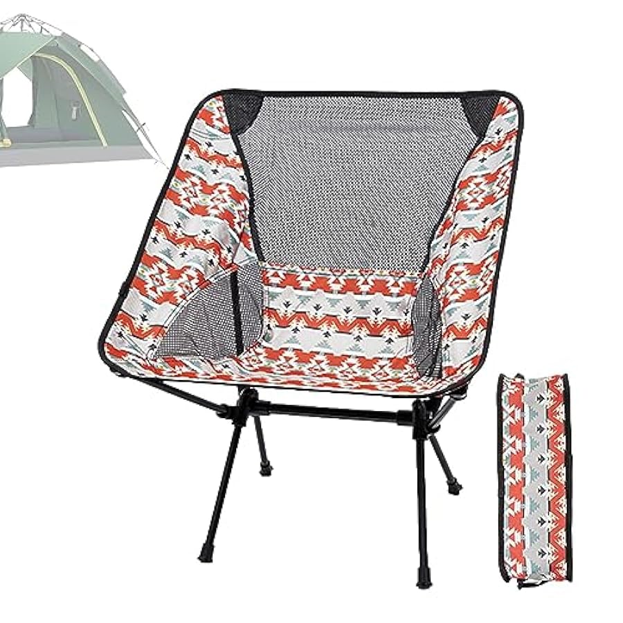 esclusivo BEEBY Sedia da campeggio pieghevole | Elementi essenziali da campeggio per camper,Sedia da campeggio portatile leggera da 120 kg in tessuto Oxford 600D per campeggio disponibili