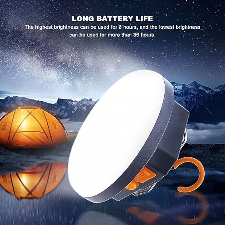 Romantico Lanterna da Campeggio a LED Luce di Emergenza Portatile Ricaricabile per Escursioni a Casa Nuovo stile