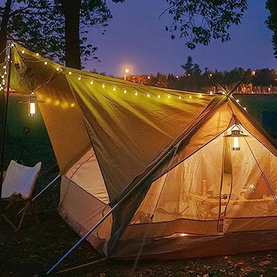 grande Lanterne da campeggio portatili Luci da tenda ricaricabili luce da viaggio lampade da campeggio all´aperto materiale plastico impermeabile IPX4-B vendita calda